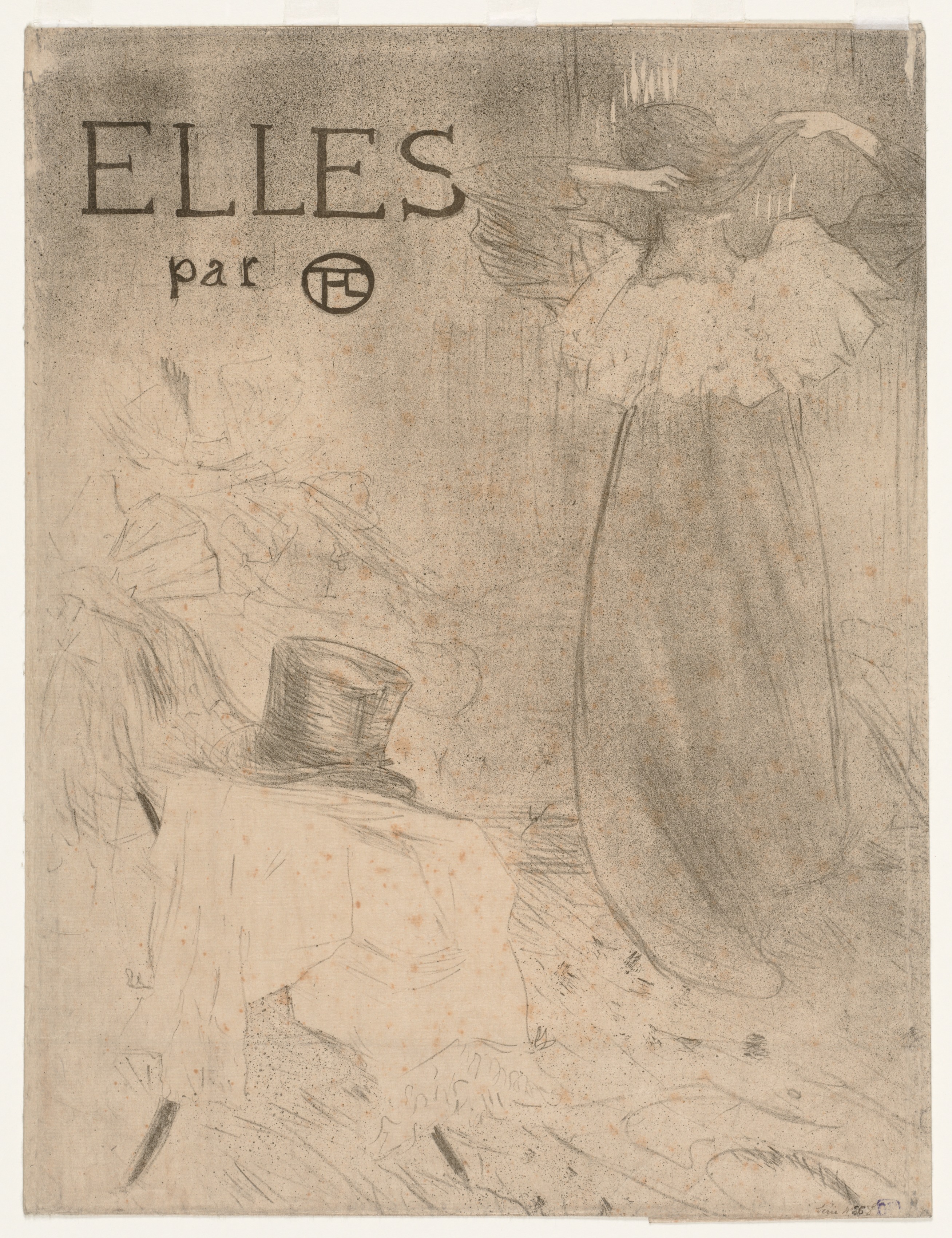 Folder for Frontispiece of Elles