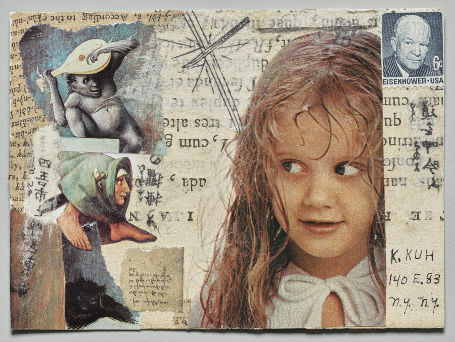 Little Girl (recto), Lenore Tawney, 1969