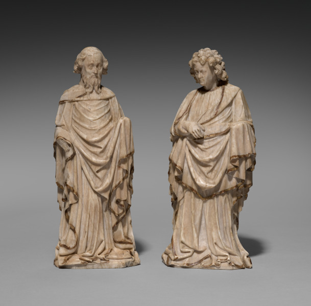 Two Standing Apostles (probably Saint John the Evangelist and St. Paul)