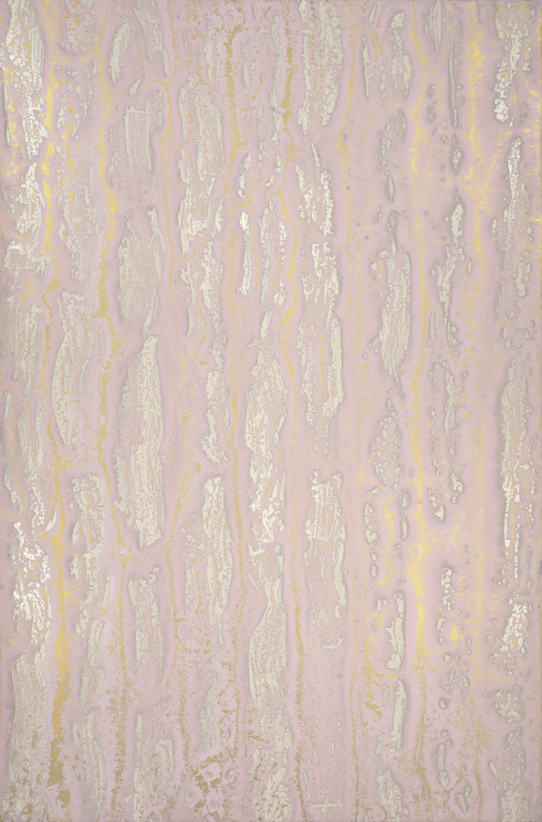 Volutes, Twists, Columns, Metal, Judit Reigl, 1983