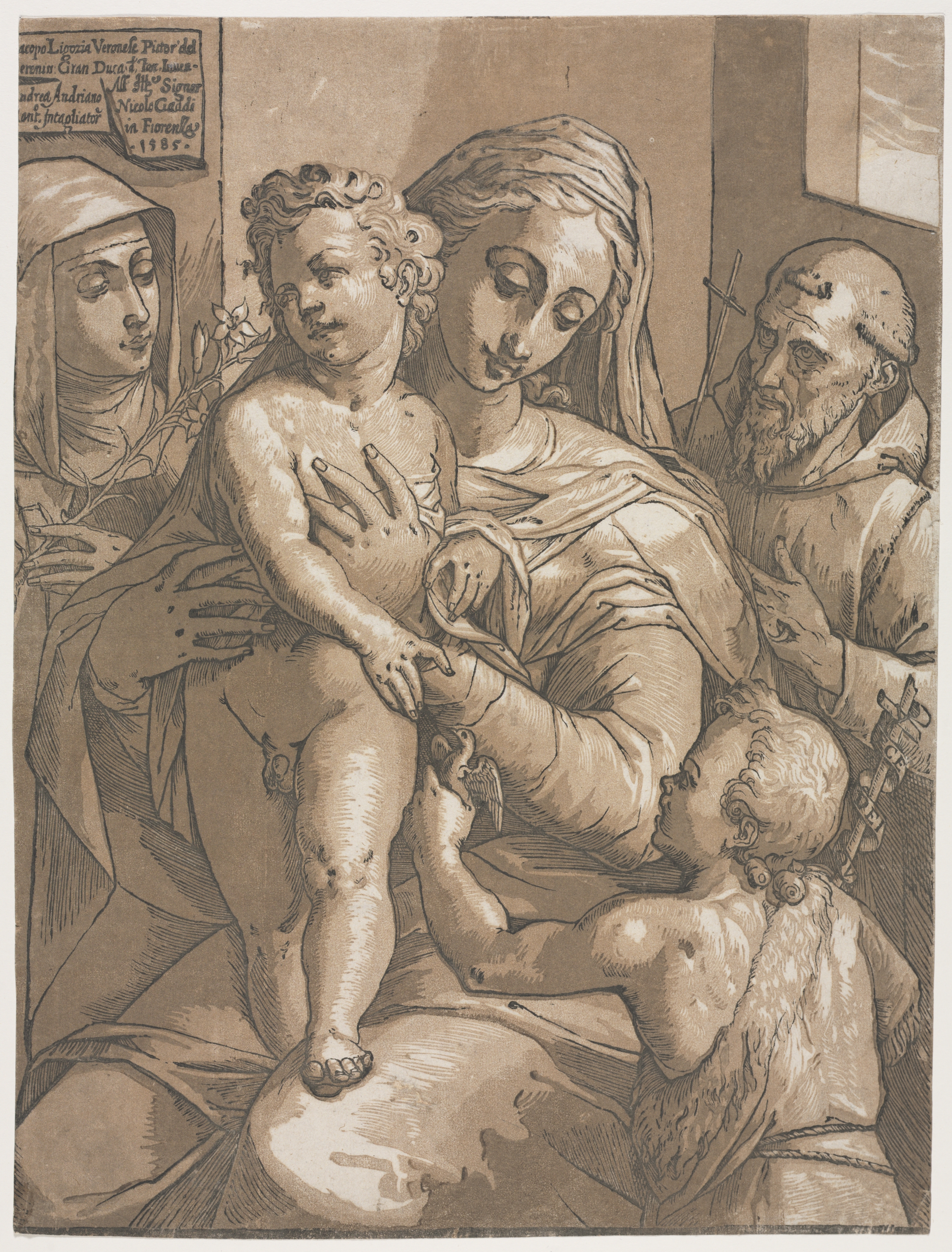 Virgin and Child with St. John, St. Catherine of Siena and St. Francis