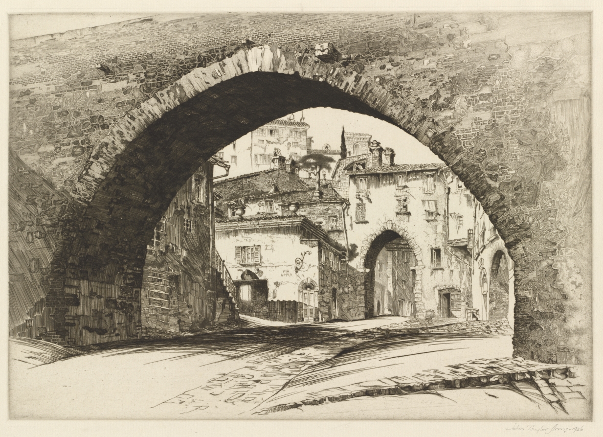 Italian Series:  Arch of Conca, Perugia