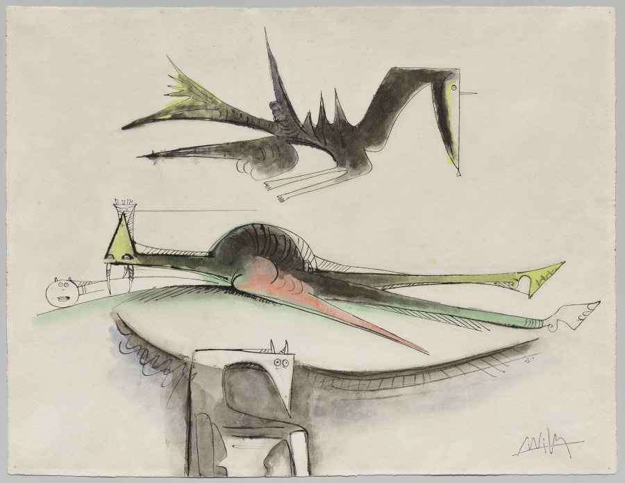 Untitled, Wifredo Lam, c. 1947