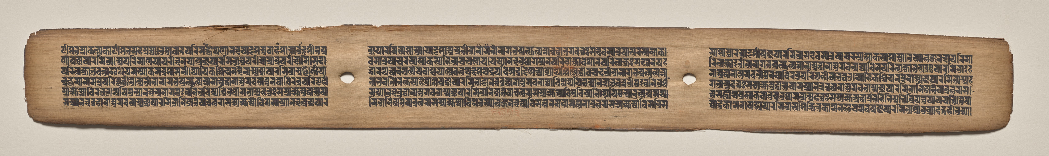 Text, folio 163 (recto), from a Manuscript of the Perfection of Wisdom in Eight Thousand Lines (Ashtasahasrika Prajnaparamita-sutra)