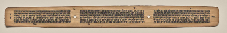 Text, folio 159 (verso), from a Manuscript of the Perfection of Wisdom in Eight Thousand Lines (Ashtasahasrika Prajnaparamita-sutra)