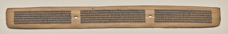 Text, folio 165 (recto), from a Manuscript of the Perfection of Wisdom in Eight Thousand Lines (Ashtasahasrika Prajnaparamita-sutra)