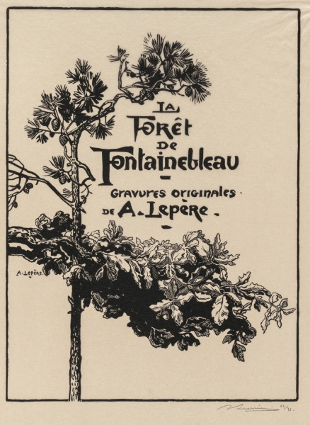 Fontainebleau Forest: Frontispiece (La Forêt de Fontainebleau: Frontispice)