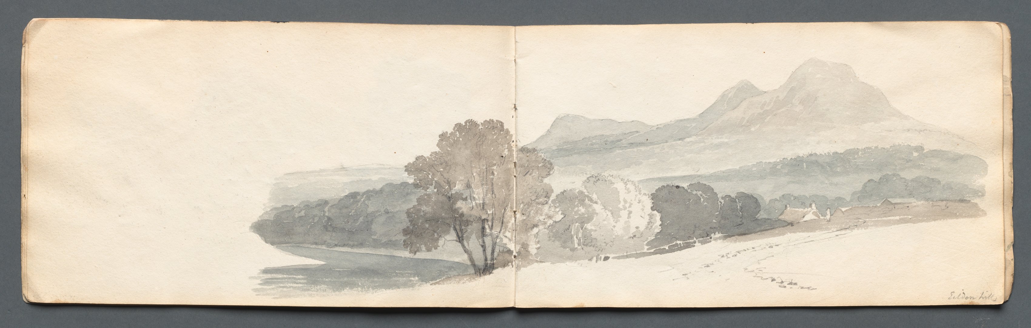 Sketchbook: Eildon Hills