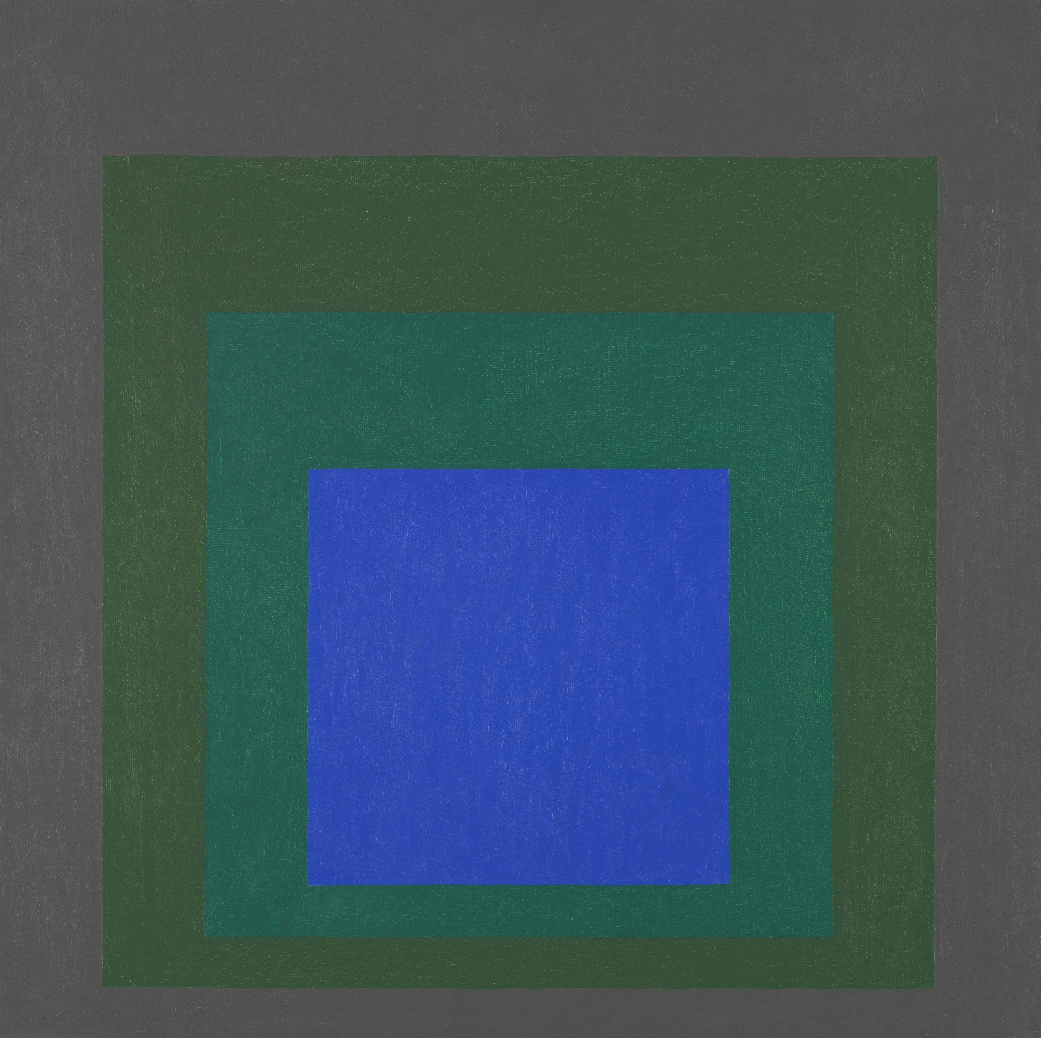 Study to Homage to the Square: "Star Blue"  