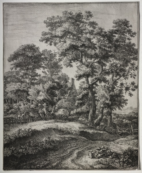 Six Large Upright Landscapes: A Mother and Three Children at Rest