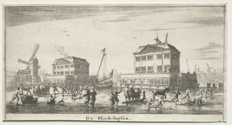 Various Ships and Views of Amsterdam (Verscheÿde Schepen en Gesichten van Amstelredam), Part III: De Block-huÿsen