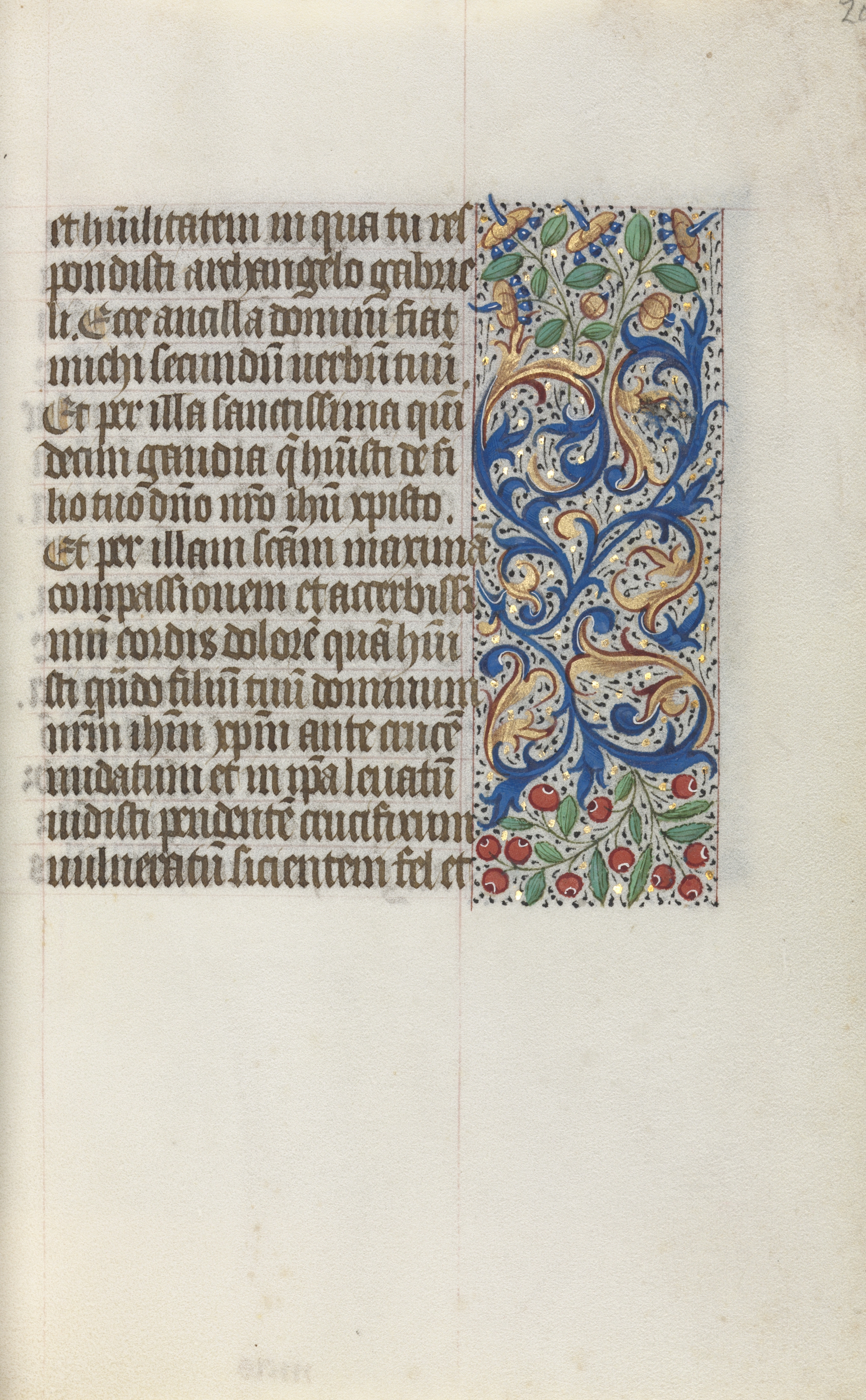 Book of Hours (Use of Rouen): fol. 20r