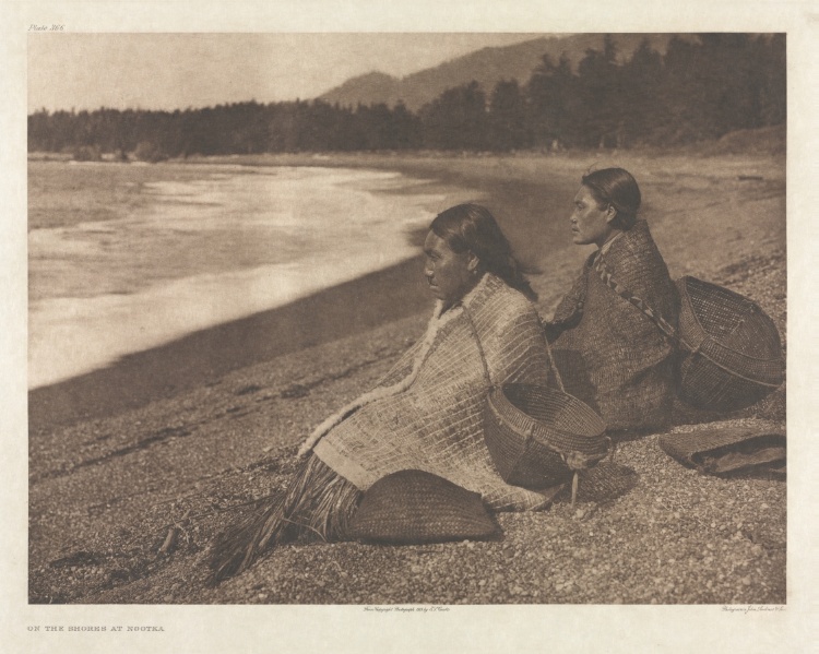 Portfolio XI, Plate 366: On the Shores at Nootka