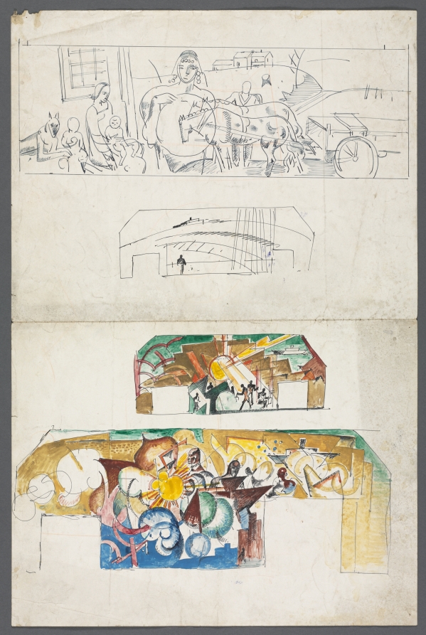 Sketch (21 of 150), William Sommer, c. 1920s–40s