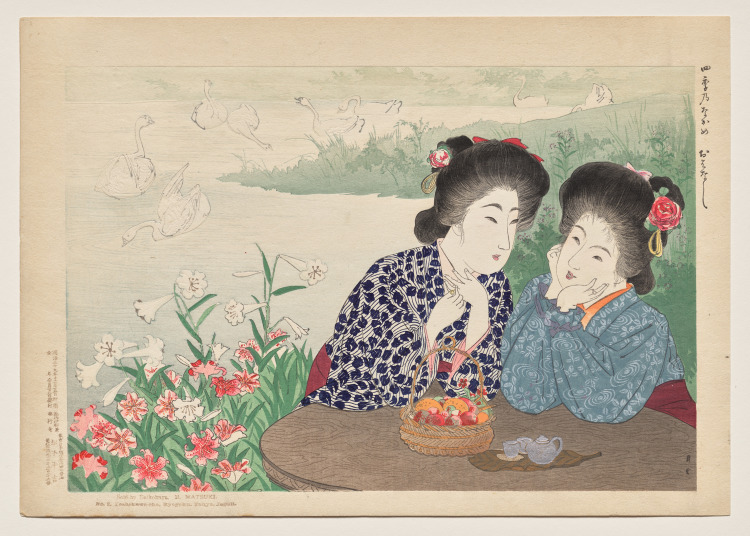 Conversation, from the series Views of the Four Seasons