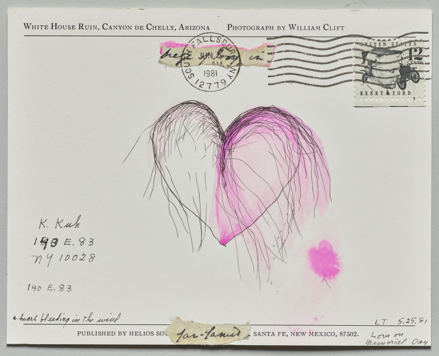 Heart (recto), Lenore Tawney, 1981