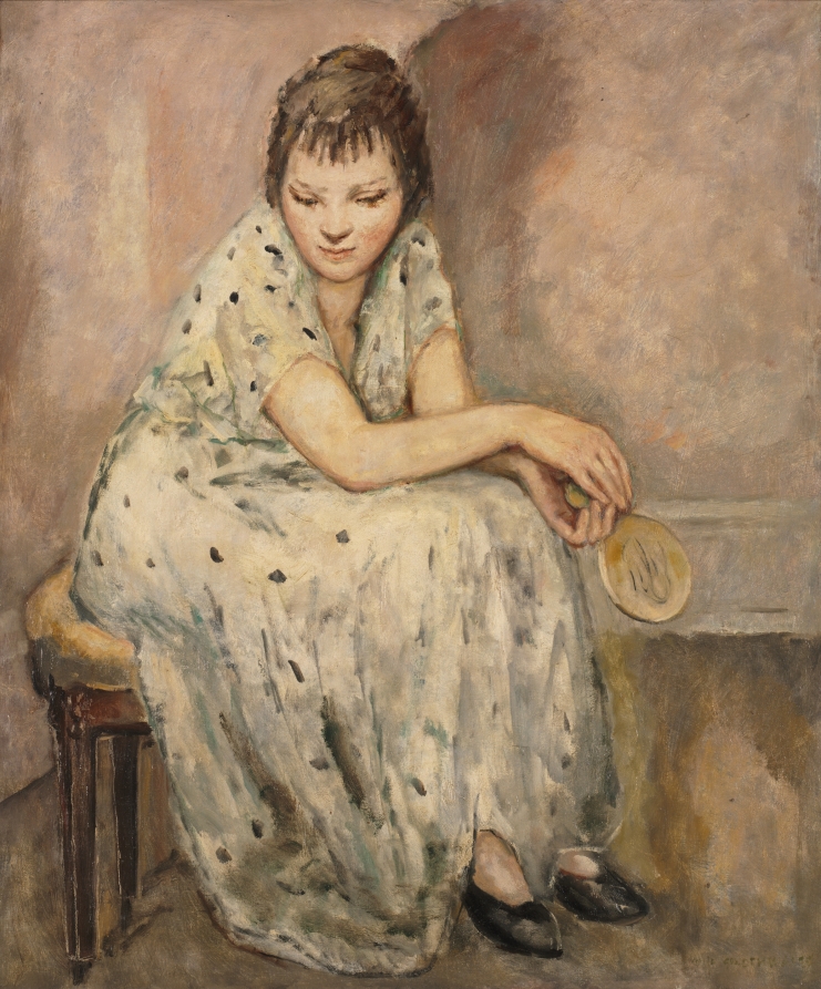 Young Woman in White, Anne Goldthwaite, c. 1930s