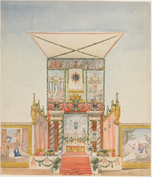 Portable Field Altar for Charles X