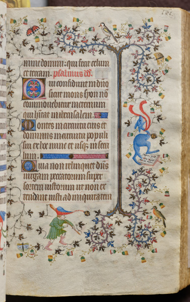 Hours of Charles the Noble, King of Navarre (1361-1425): fol. 81r, Text