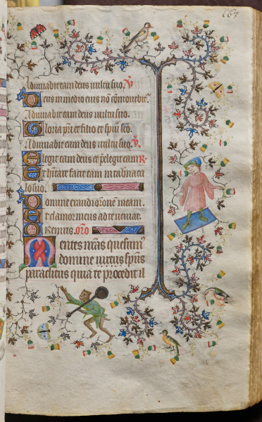 Hours of Charles the Noble, King of Navarre (1361-1425): fol. 82r, Text