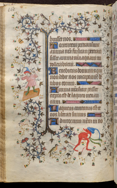 Hours of Charles the Noble, King of Navarre (1361-1425): fol. 80v, Text