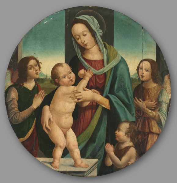 Virgin and Child with John the Baptist and Angels