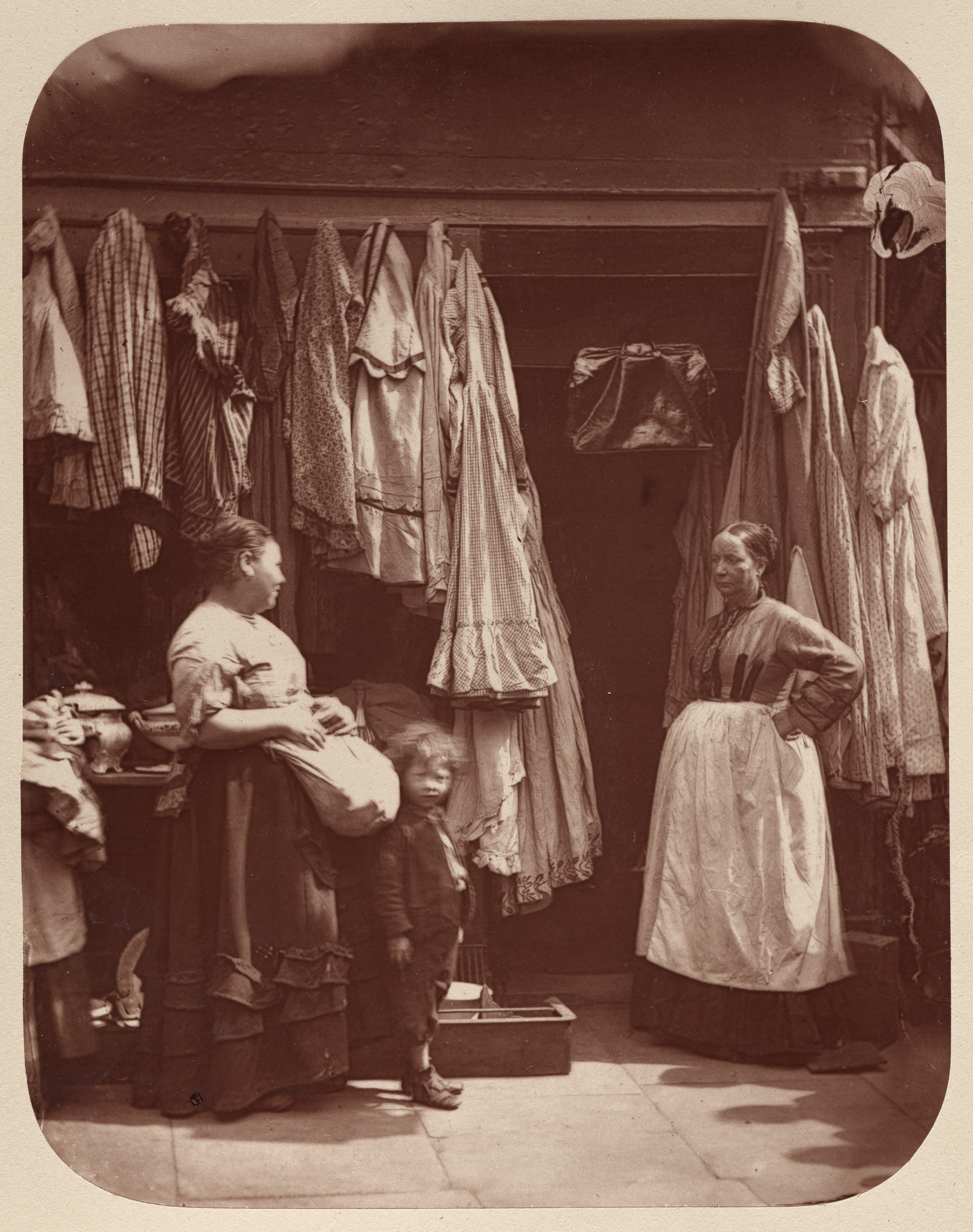 An Old Clothes Shop, Seven Dials