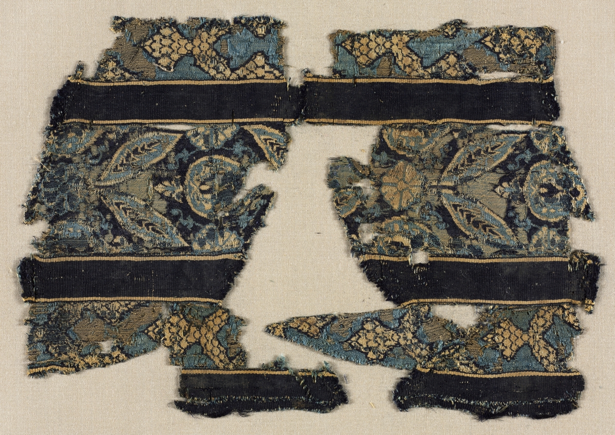 Textile fragment, probably part of a garment