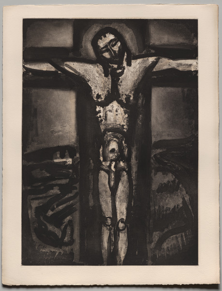 Miserere:  beneath a forgotten crucifix