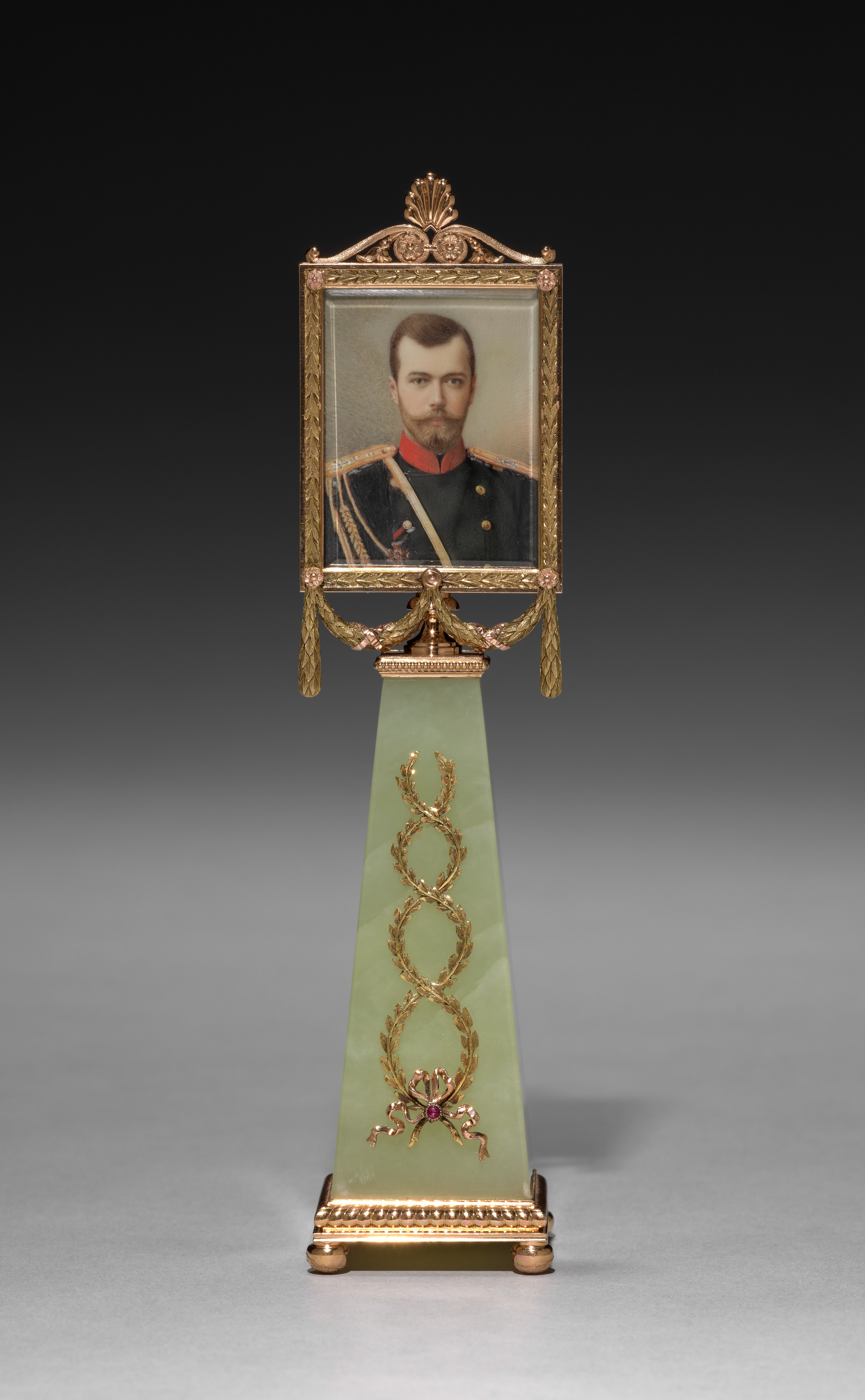 Imperial Framed Miniature of Tsar Nicholas II