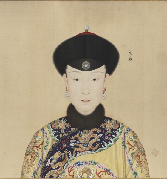 Portraits of the Qianlong Emperor and His Twelve Consorts | Cleveland ...