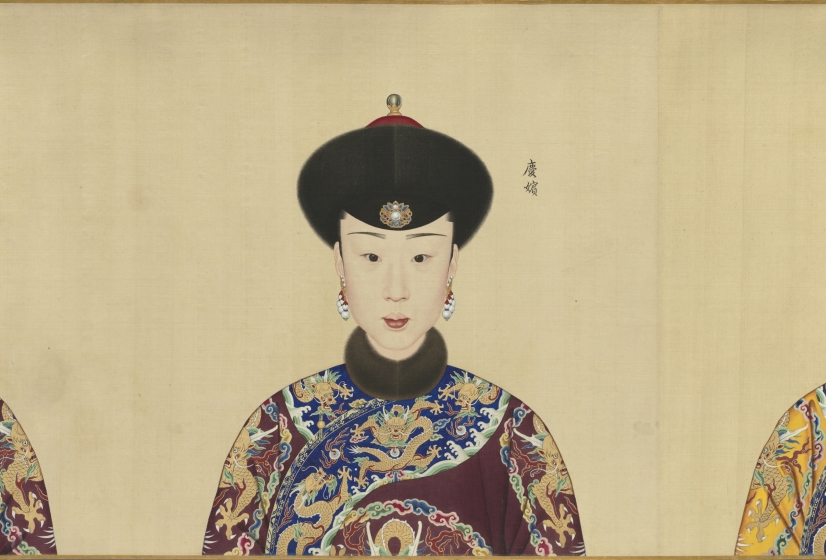 Portraits of the Qianlong Emperor and His Twelve Consorts | Cleveland ...