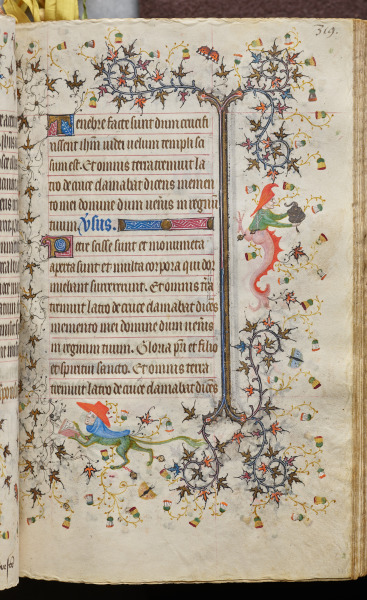 Hours of Charles the Noble, King of Navarre (1361-1425): fol. 160r, Text