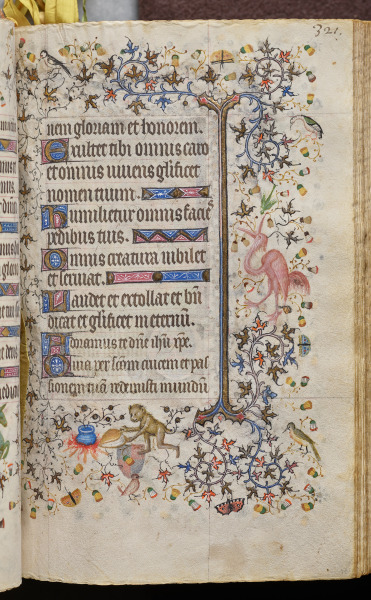 Hours of Charles the Noble, King of Navarre (1361-1425): fol. 161r, Text