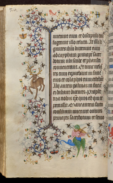 Hours of Charles the Noble, King of Navarre (1361-1425): fol. 157v, Text