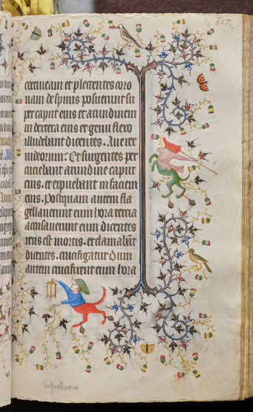 Hours of Charles the Noble, King of Navarre (1361-1425): fol. 159r, Text