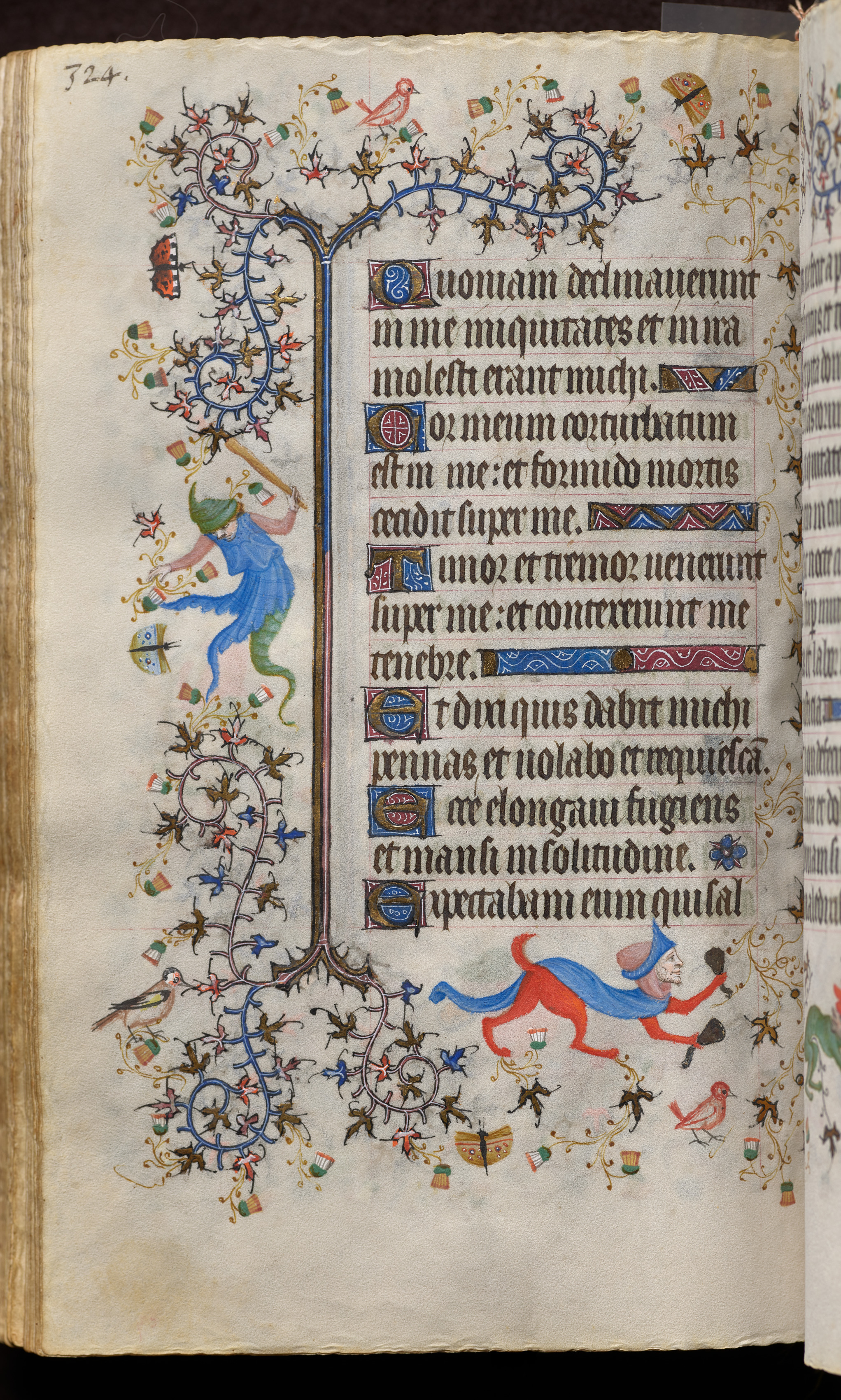 Hours of Charles the Noble, King of Navarre (1361-1425): fol. 162v, Text