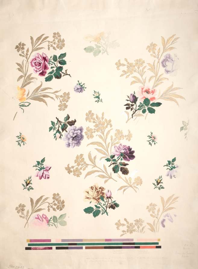 Design for a Textile, H. A. Elsberg, 1914–1924