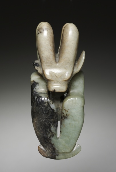 Amulet in the Form of a Seated Figure with Bovine Head