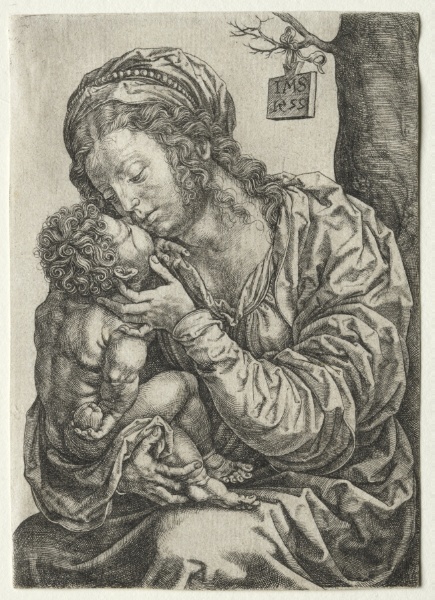 The Virgin Seated at the Foot of a Tree