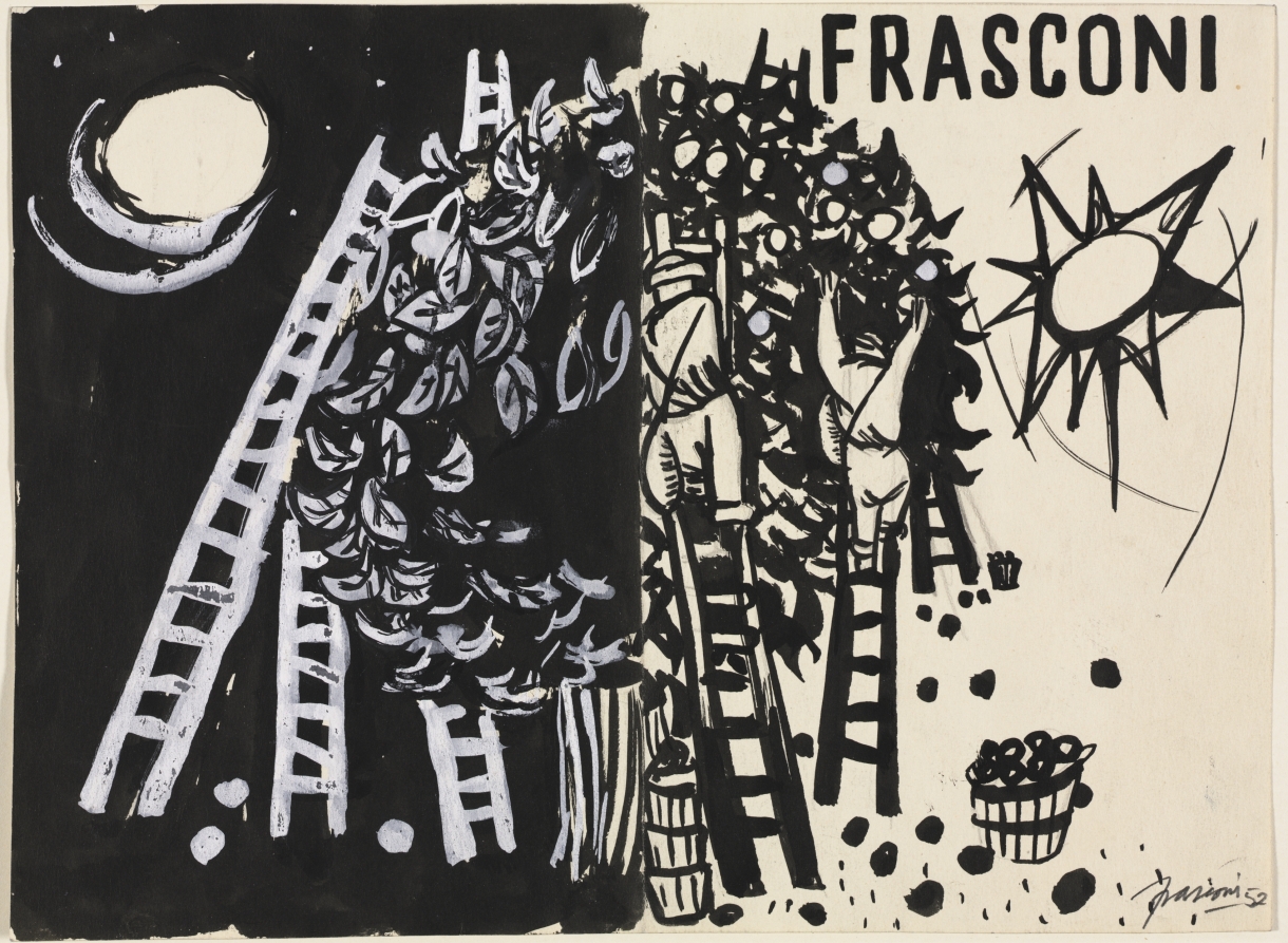 Day and Night, Antonio Frasconi, 1952