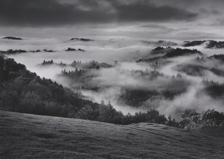 Clearing Storm, Sonoma County Hills, California