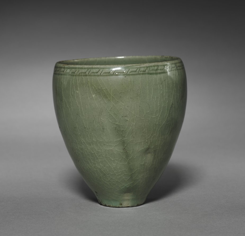 Cup with Incised Thunder Design