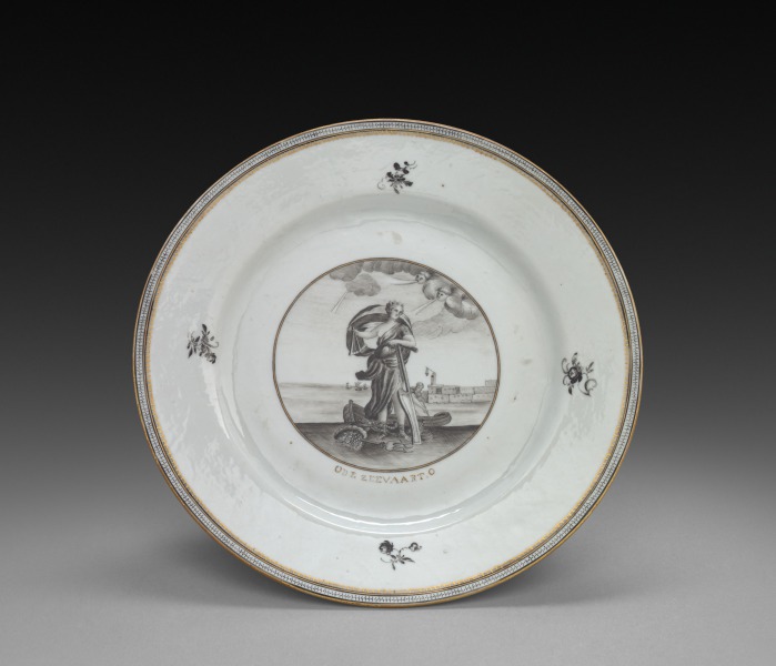 Plate: Female Figure