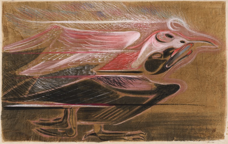 Wounded Scoter, No. 2, Morris Graves, 1944
