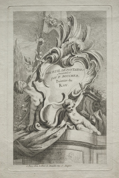 Book of Fountains:  No. 1, Title Page