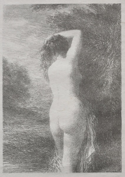 Bather Standing