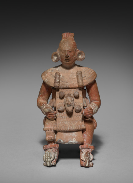 Seated Lord with Removable Headdress: Figure