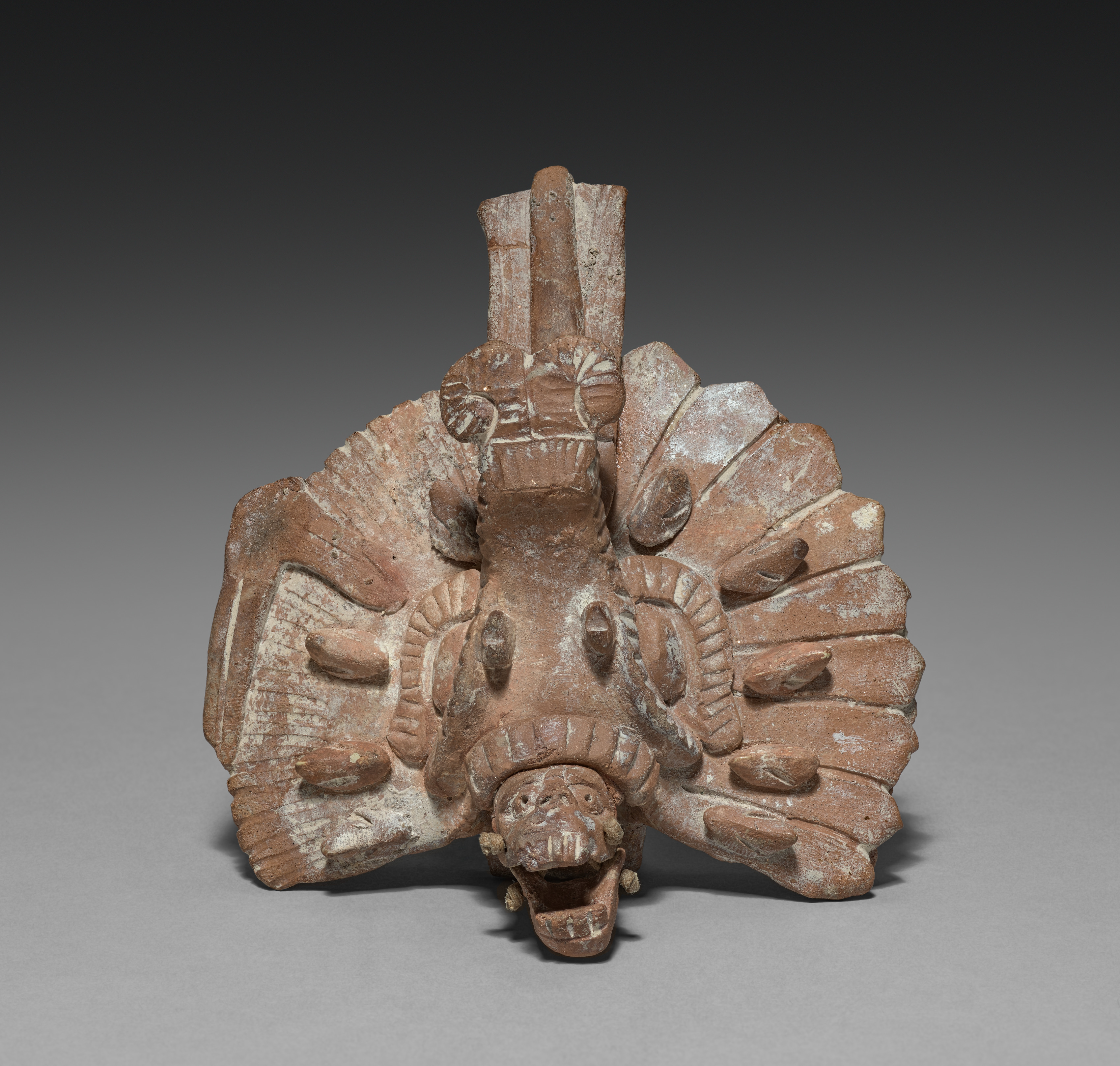 Seated Lord with Removable Headdress: Headdress