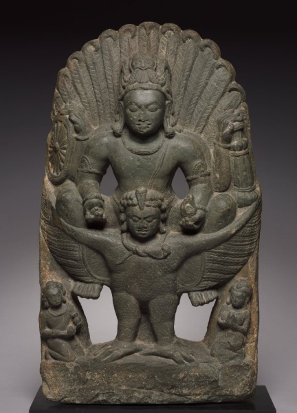 Vishnu Riding on Garuda